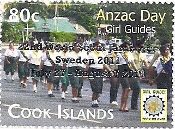 Anzac Day - Overprint - World Scout Jamboree