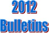 2012 Bulletins
