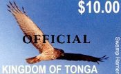 Tonga - "Official" Overprints on Bird Definitive PT 1 & 2
