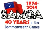 Samoa - 40th Anniversary Commonwealth Games