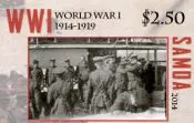 Samoa - 100TH Anniversary of WWI