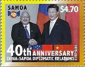 Samoa - China Diplomatic Relations