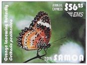 Express Mail Rates - Butterflies of Samoa
