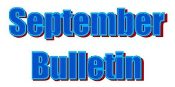 September Bulletin