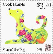 Cook Islands - Year of the Dog