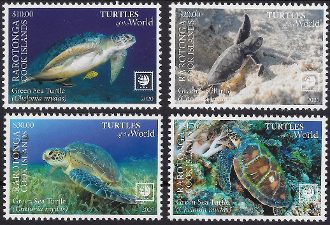 Rarotonga - 2020 - Turtles of the World - Part 2 - Philatelic Collector ...