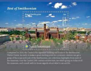 Smithsonian Branded Postage Stamps