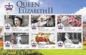 A collage of queen Elizabeth pictures from 1926 to 2022