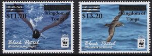 Tonga – 2022 – Niuafo’ou WWF – Overprint – Set of 2