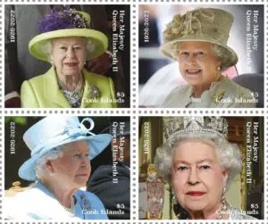 Cook Islands – 2023 – Remembering Her Majesty The Queen – Set of 4