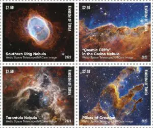 Tonga – 2023 – James Webb Space Telescope – Set of 4