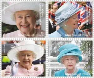 Tonga – 2023 – Remembering Her Majesty The Queen – Set of 4