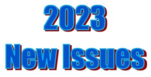 2023 Issues